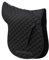 Rhinegold Satteldecke, Baumwolle, gesteppt, 0, Schwarz, Cob