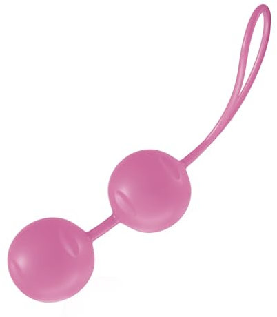 JOYDIVISION Joyballs Trend Duo-DUO in Rosé, Originale Liebeskugeln, Beckenbodentrainings-Kugeln aus Silikomed
