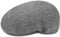 Kangol Unisex Wool 504 Flache Kappe, Anthrazit, L
