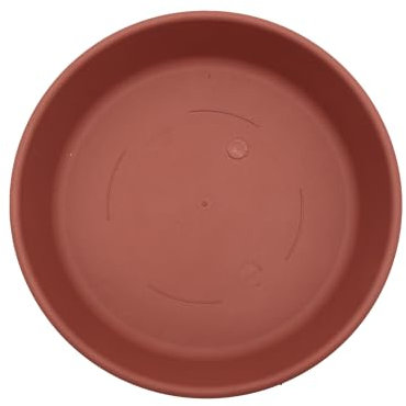 Akro-Mils The HC Companies Soucoupe Ronde en Plastique pour Plantes, Argile, 40,6 cm