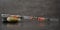 Hall Crystal Flöte 11000 – Inline Glas Piccolo in D Rose with Gold