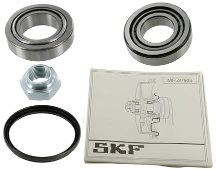 SKF Radlagersatz mit Wellendichtring VKBA 977 Position Hinterachse Höhe 111mm Länge 111mm Breite 84mm - OE Qualität