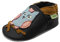 SAYOYO Eule Lauflernschuhe Leder Weiche Sohle Baby Mädchen Jungen Kugelsicherer Krippe Enfants Schuhe 17/18 (0-6) S Monate, Schwarz