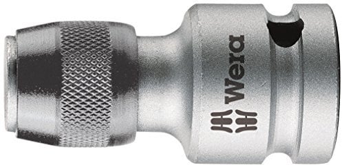 Wera 784 B 3/8-Verbindungsteile mit Wera-Schnellwechselfutter, 1/4 Zoll x 43 mm, Wera 05042755001