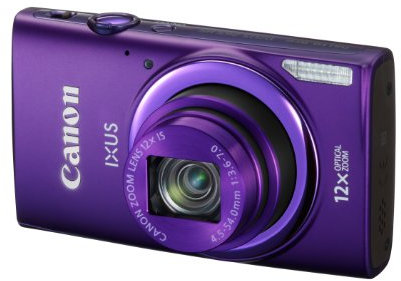 Canon IXUS 265 HS Camera - Purple (16MP, Optical Zoom and ZoomPlus)