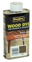 Rustin's Wdwa250 Wood Dye Walnut 250ml