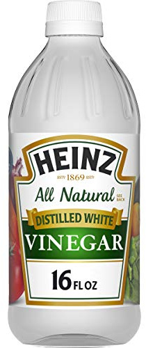 Heinz All Natural Distilled White Vinegar with 5% Acidity (16 fl oz Bottle)
