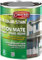 OWATROL Solid Color Stain, Wetterschutzfarbe, Acryl-Decklack, dauerhaft deckender Anstrich (Antikgrau, 1 Liter)
