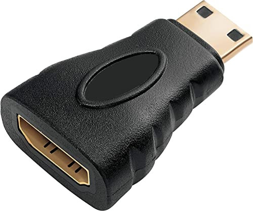 PJP Electronics HDMI to Mini HDMI Cable Adapter - Female to Male Connector for HD TV