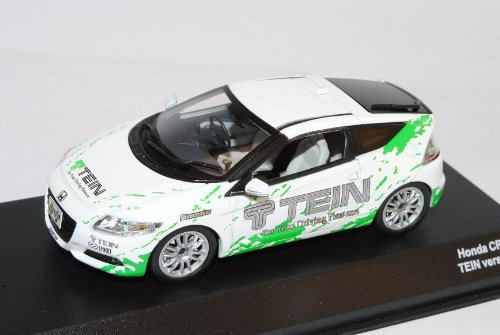 J-Collection Hon-da CR-Z Tein Version Weiss Ab 2010 1/43 Modell Auto mit individiuellem Wunschkennzeichen