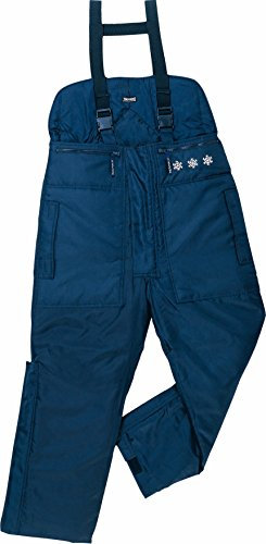 Deltaplus AUST2BLTM Latzträgerhose Aus Polyester/Baumwolle Zum Schutz Vor Starker Kälte, Marineblau, Größe M