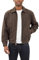 LONDON FOG Herren Golf-Jacke mit Reißverschluss Vorne, Rot (Normale Größen) Leichte Baumwolljacke, Dunkelbraun, M