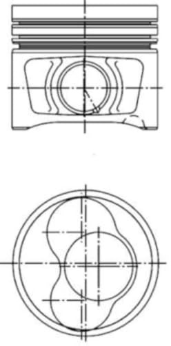 KOLBENSCHMIDT KOLBENSCHMIDT Kolben 40408600