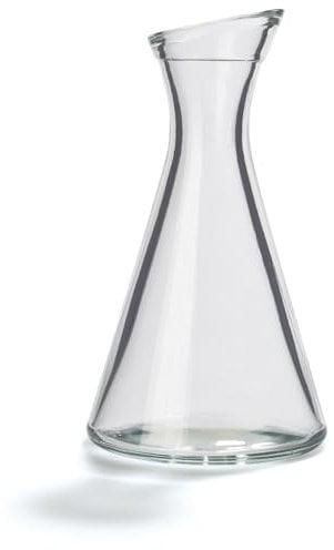 Stölzle Oberglas Glaskaraffe Pisa / 12er Set Kleine Karaffe 0,2 L mit Schräghals/Hochwertige Karaffe Glas geeignet als Wasserkaraffe, Karaffe für Limonade, Weinkaraffe
