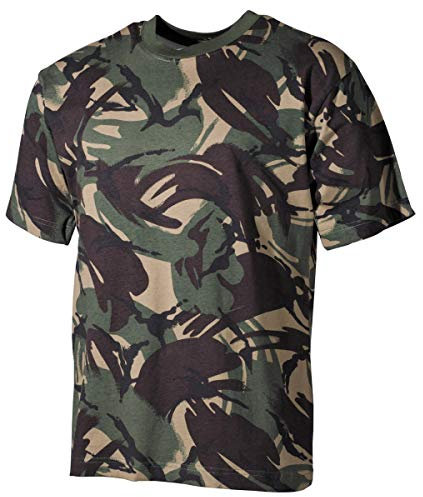 MFH US T-Shirt, halbarm,170 g/m² (DE/NL/SE/PL, Alphanumerisch, L, Regular, Regular, DPM tarn)