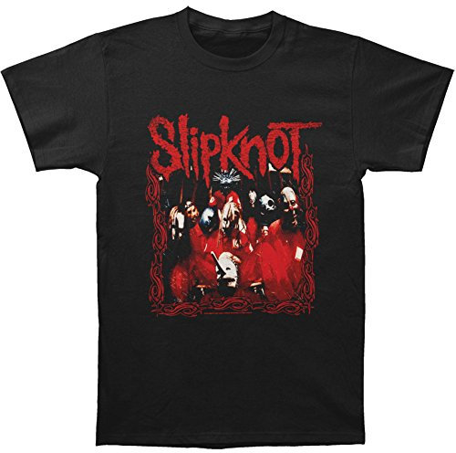 Slipknot Band Frame Black Mens T-Shirt Small