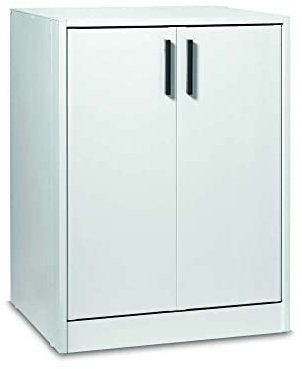 ARCKSTONE Mobile Copri Lavatrice Coprilavatrice PVC Interno Esterno Apertura Ante Battenti Kit Montaggio BLPlast Strong CL