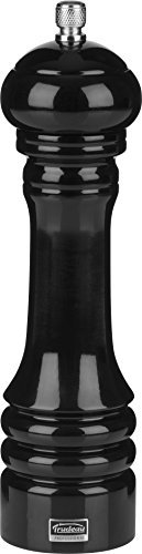 Trudeau 5050195 Professionnel Moulin à Poivre Hêtre Laqué Noir 23 cm