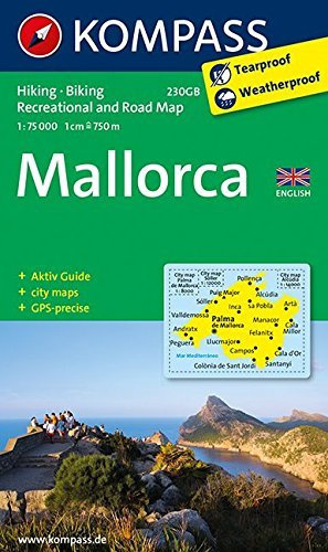 Mallorca 230GB GPS wp kompass +AG hiking & biking by KOMPASS-Karten (2016-05-13)