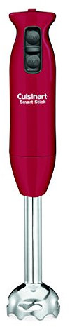 Cuisinart CSB-75R Smart Stick 2-Speed Immersion Hand Blender, Red