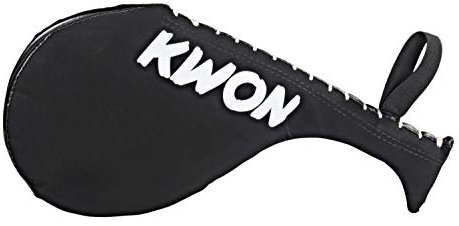KWON® Doppel Hand Mitt Dark Line Pratze Kunstleder Schlagpolster 4090070