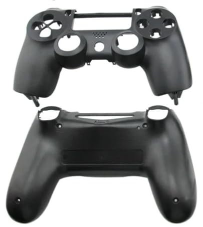 Shell/boîtier pour la manette Playstation 4 JDM-040 en différentes couleurs, Coleur:Noire