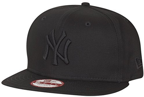 New Era Unisex Cap MLB 9fifty NY Yankees, Schwarz/Schwarz, M/L, 11180834