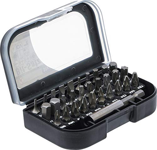 BGS Diy 20820 | Bit-Satz | Antrieb Außensechskant 6,3 mm (1/4) | 31-tlg.