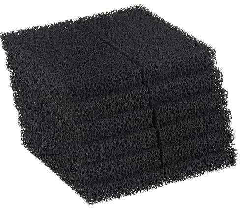 LTWHOME Compatible Carbon Foam Filters Suitable For Interpet PF3 Internal Filter(Pack of 12)
