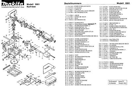 Makita 415253-2-0151 Bügelgriff, Original Ersatzteil 3901