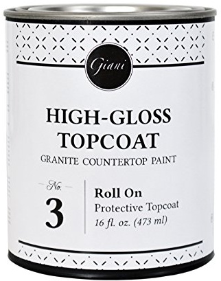 Giani granito pintura capa superior Poliuretano paso 3