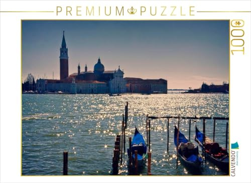 CALVENDO Puzzle EIN Motiv aus dem Kalender Verzaubertes Venedig | 1000 Teile Lege-Größe 64 x 48 cm Foto-Puzzle für glückliche Stunden