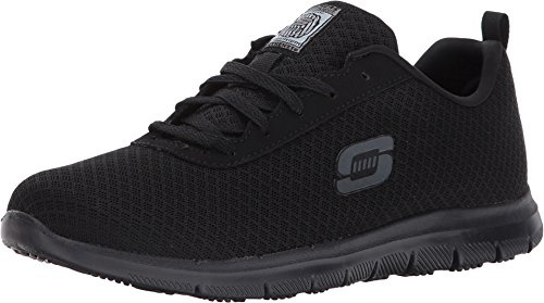 Skechers Skechers Ghenter Bronaugh 77210-BLK, Women's Low-Top Trainers, Black Mesh Water Stain Repellent Treatment, 3.5 UK (36.5 EU)