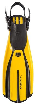 Mares Erwachsene Flossen Fins Plana Avanti X3, Gelb, S, 410001