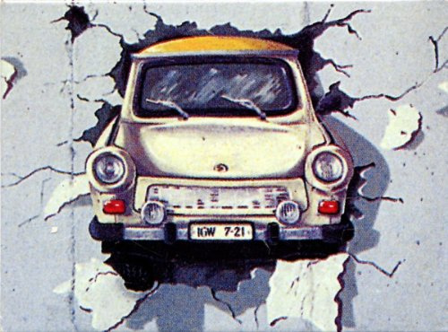 Nostalgic-Art Magnet Berliner Mauer: Trabi