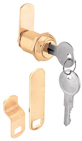 Defender Security U 9944 Cabinet Lock, 7/8, Brass