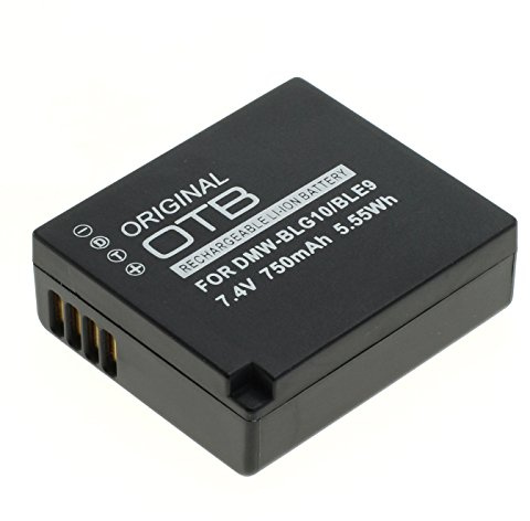 OTB Akku für Panasonic DMW-BLG10 / DMW-BLE9 Li-Ion Schwarz
