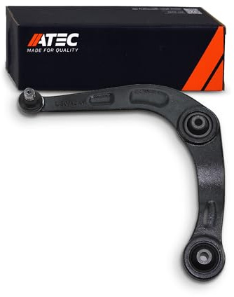 ATEC Germany 1x Querlenker Vorderachse, vorne unten links | Kompatibel mit: PEUGEOT 206 CC, 206 Schrägheck, 206 Stufenheck, 206 SW, 206+