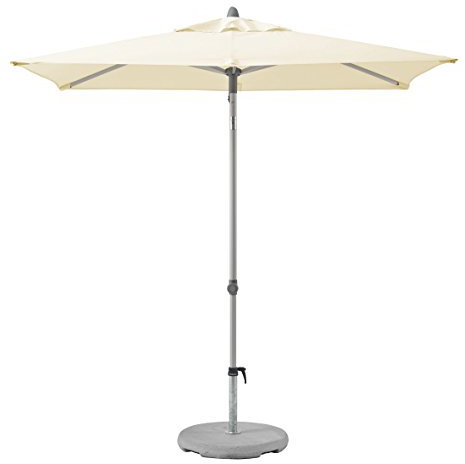 Suncomfort by Glatz Parasol télescopique 250 x 200 cm Beige écru