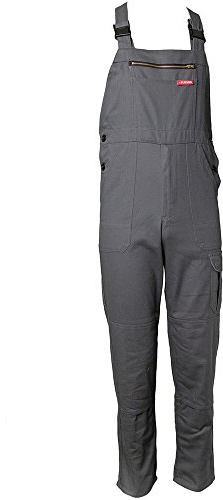 Planam 0177094 BW 290 Cargo-Latzhose, Grau, Größe 94