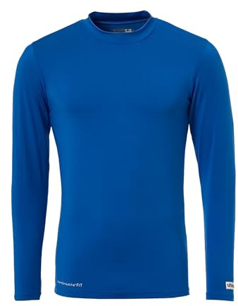 Uhlsport - Baselayer Distinction - Maillot à manches longue - Homme - Bleu (Azur) - Taille: XS