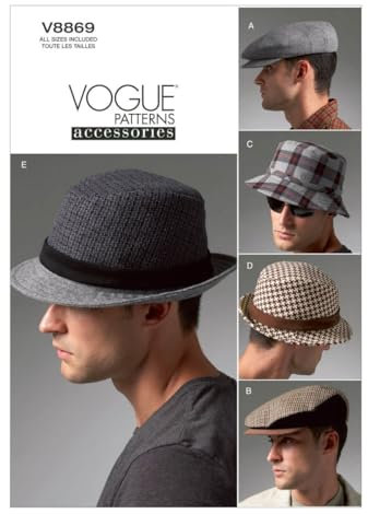 Vogue Schnittmuster, Leder, Mehrfarbig, One Envelope