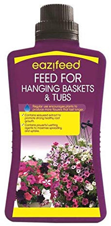 Eazifeed Feed for Hanging Baskets & Tubs, Plant Food Fertiliser, 500ml