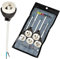 ISOLATECH GU10 Brandschutz Keramik Fassungen VDE RoHS 230-250 Volt 2A max.100W 0,75mm 2 Kabel LED Halogen (hier: 5 Stück)