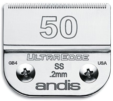 Andis 64185 UltraEdge-Hundescherklinge aus kohlenstoffverstärktem Stahl, Größe 50SS, 1/125-Zoll-Schnittlänge