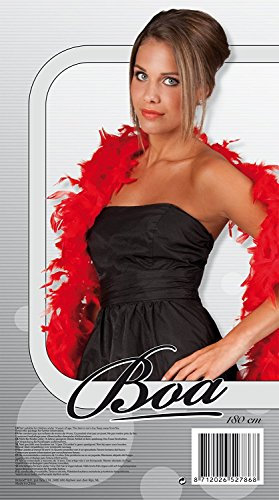 MIK Funshopping Federboa Classic red - Fühl Dich wie EIN Star!