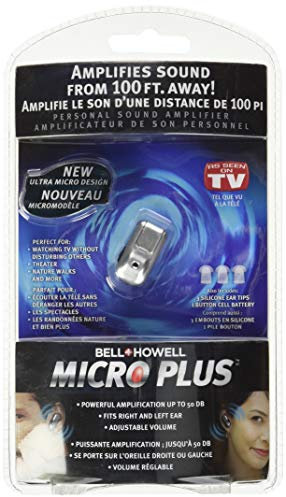 Bell+Howell 8397 Micro Plus Amplificador de Sonido Personal