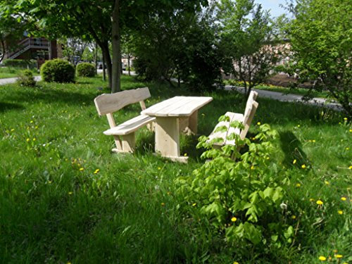 KJR Holzmanufaktur Rustikale Gartenmöbel, Sitzgruppe, Sitzgarnitur, Eiche