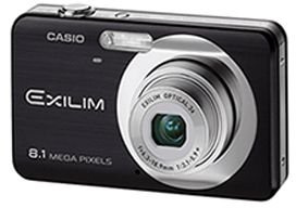 Casio EXILIM EX-Z20 BK Digitalkamera (8 Megapixel, 3-fach opt. Zoom, 2,6 Display) schwarz
