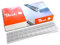Peach PW064-01 Drahtbinderücken A4, 6 mm, 45 Blatt, 100 Stück, silber
